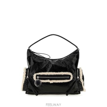 Stella McCartney [X45]���ڶ� ��īƮ�� 7B0184WP0872 1000 ���� ũ�ν��� ����� �̴Ϲ� ž�ڵ�� Black a[X45]���ڶ� ��īƮ�� 7B0184WP0872 1000 ���� ũ�ν��� 