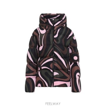 26 FW PUCCI 이리드 프린트 패딩 코트 6UYC026U824 TP460313037