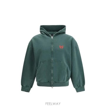 26 FW 발렌시아가 로렐 클래식 후드 집업 레귤러 핏 803264TSVC6 TP460311128