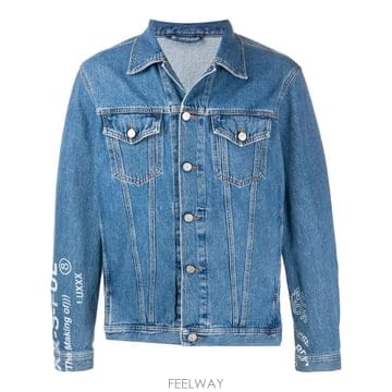 26 FW 디젤 프린트 데님 재킷 A01090009DZ TP460310707