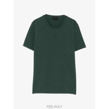 26 FW 몽클레어 로고 패치 티셔츠 L20938C000118790F TP460323798