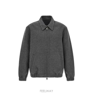 26 FW 조르지오 브라토 울 혼방 집업 재킷 TX27F2001WOWSGREY TP456693040