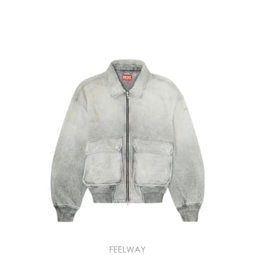 26 FW 디젤 디스트레스드 헤링본 데님 재킷 A1578009Q11 TP460338937