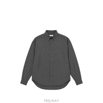 26 FW Rier 차콜 버튼다운 포플린 셔츠 SHT38PPL TP460335796