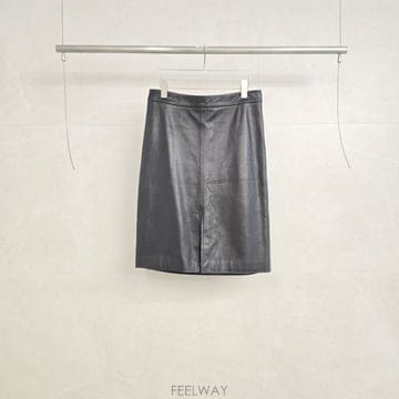 로로피아나 램스킨 스커트 46