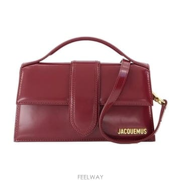 Jacquemus 26FW ��ũ���� ���� ���� ũ�ν��ٵ� �÷� �� BAW00007AC18A01 490 BURGUNDY26FW ��ũ���� ���� ���� ũ�ν��ٵ� �÷� �� BAW00007A