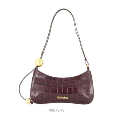 Jacquemus 26FW ��ũ���� ũ�ν��� BAW00057AC07A20 495 BURGUNDY26FW ��ũ���� ũ�ν��� BAW00057AC07A20 495 BURGUNDY