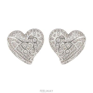 ViVienne westwood 26FW ���ȿ���Ʈ��� �̾ 62010393 02P102 P102 SILVER26FW ���ȿ���Ʈ��� �̾ 62010393 02P102 P102 SILV