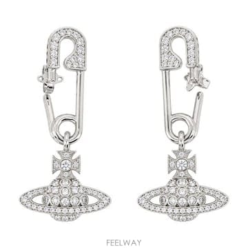 ViVienne westwood 26FW ���ȿ���Ʈ��� �̾ 6202018D 02P102 P102 SILVER26FW ���ȿ���Ʈ��� �̾ 6202018D 02P102 P102 SILV