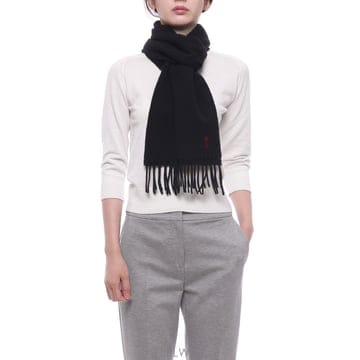 26FW 여성 하트 로고 울 머플러 (USF705 AW0047 001 W 26F)