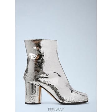 24 S/S 메종 마르지엘라 메탈릭 타비 H80 부츠 S58WU026 B0110946011