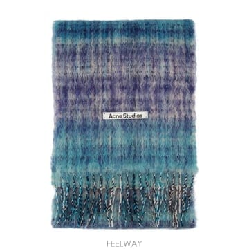 26 F/W 아크네 스튜디오 스카프 ACNE STUDIOS 울 블루  B0732491609