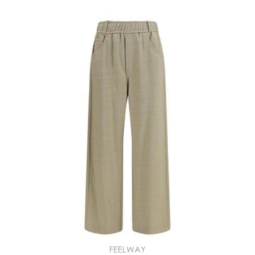 27SS 브루넬로 쿠치넬리 스트레이트 팬츠 MQ949B5M99 C7075 BEIGE