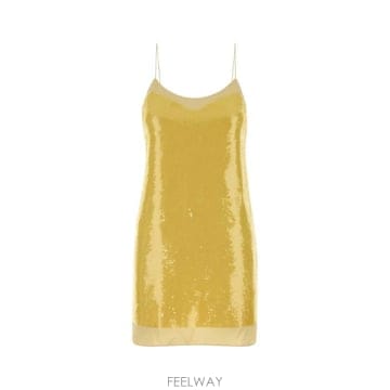 26SS 구찌 원피스 853603ZAF5Z 7281 Yellow