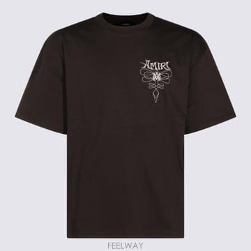 Amiri 26FW �ƹ̸� ���� Ƽ���� AM426JR006 004D HUSK BROWN26FW �ƹ̸� ���� Ƽ���� AM426JR006 004D HUSK BROWN