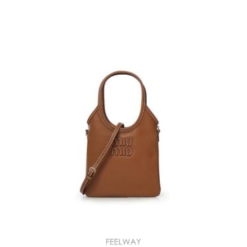 Miu Miu 26FW �̿�̿� ���̺� ���� �̴� �ڵ�� 5BA281 2CRWF0046 COGNAC26FW �̿�̿� ���̺� ���� �̴� �ڵ�� 5BA281 2CRWF0046