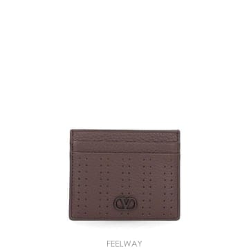 (해외배송) 발렌티노 발렌티노 V로고 타공 카드 지갑 9Y2P0AP4JCD