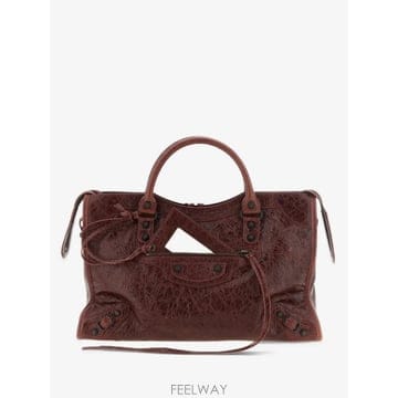 Balenciaga ���Ϲ�� �߷��þư� Le City bag medium in berry red���Ϲ�� �߷��þư� Le City bag medium in berry red