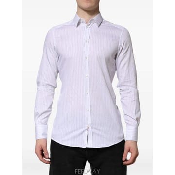 당일배송 돌체앤가바나 striped poplin Martini shirt