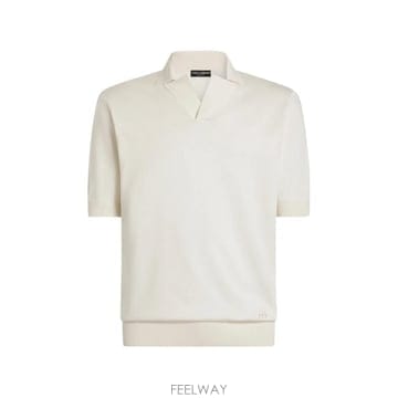 당일배송 돌체앤가바나 실크 니트 폴로 셔츠