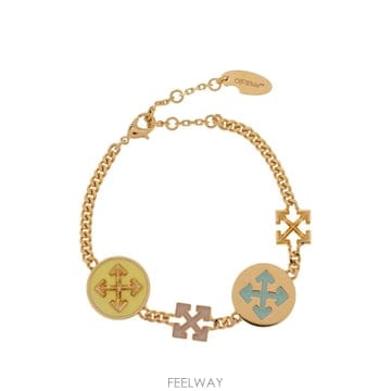 Off White ���Ϲ�� ����ȭ��Ʈ Arrows charm bracelet���Ϲ�� ����ȭ��Ʈ Arrows charm bracelet