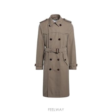 Burberry ���Ϲ�� ������ long silk cotton Foxfield trench coat���Ϲ�� ������ long silk cotton Foxfield trench coat