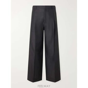 르메르 와이드레그 플리트 울블렌드 트윌 트라우저 PA1332 LF1 B0082520831