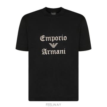 Armani 27FW �������� �Ƹ����� ���� Ƽ���� EM007312 AF13715 UC001 Black27FW �������� �Ƹ����� ���� Ƽ���� EM007312 AF13715 UC