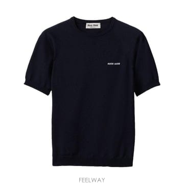 Miu Miu 27SS �̿�̿� ������ MMLA63 16WJF0008 NAVY27SS �̿�̿� ������ MMLA63 16WJF0008 NAVY