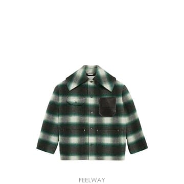 발렌시아가 체크 플란넬 오버셔츠 A009IUTUU573010 B0712515762