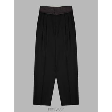 26FW 알리지 스트레이트 팬츠 166146 A6204NE BLACK
