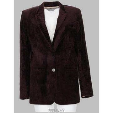 26FW 알리지 자켓 166833 A6243CHOCO BORDEAUX