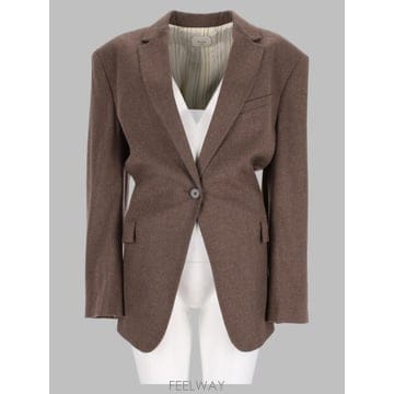 26FW 알리지 자켓 166830 A6218CAFFE BROWN