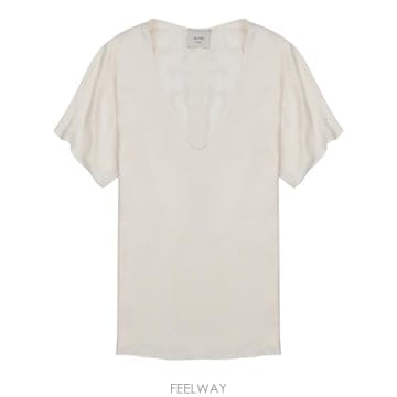 ALYSI 26SS �˸��� ���� Ƽ���� 116295 P6219MERIN IVORY26SS �˸��� ���� Ƽ���� 116295 P6219MERIN IVORY