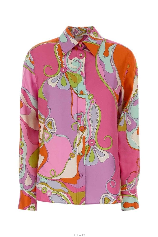 Emilio Pucci ���и��� Ǫġ ���̼��� ��ũ Ʈ�� 6HRJ056H731 027 B0442521058���и��� Ǫġ ���̼��� ��ũ Ʈ�� 6HRJ056H731 027 B0442
