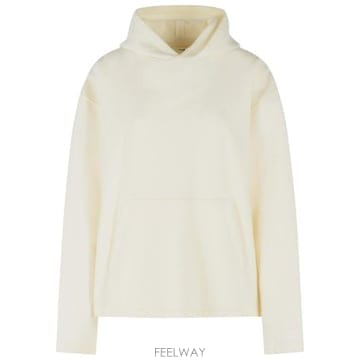 26FW 리에르 후드 티셔츠 NFL9 X02WHITE FLEECE