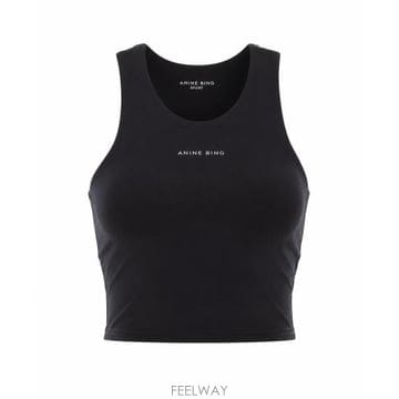 26FW 애니빙 긴팔 티셔츠 S1013032 BLK26BLACK