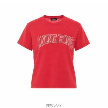 26FW 애니빙 반팔 티셔츠 A0812851 RED29TANGO RED