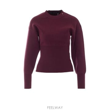 26FW 애니빙 스웨터 A0812717 BGN28BURGUNDY RED