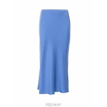 26FW 애니빙 롱 스커트 A044001 BLU02BLUE