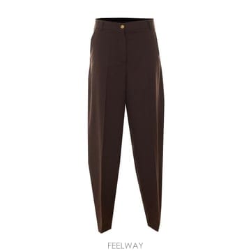 26FW 핑코 스트레이트 팬츠 107712 A3MSM04 Brown