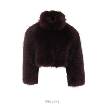 26FW 핑코 무스탕 107789 A3OBW32 Brown