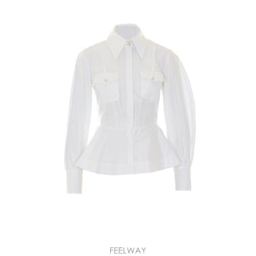 Elisabetta Franchi 26FW �����ں�Ÿ����ġ ���� CA16967E2 100 WHITE26FW �����ں�Ÿ����ġ ���� CA16967E2 100 WHITE