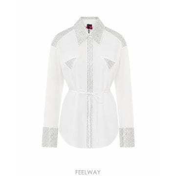 PINKO 26FW ���� ����콺 107593 A3L0Z04 White26FW ���� ����콺 107593 A3L0Z04 White