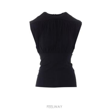 26FW 애니빙 민소매 티셔츠 A0812683 BLK26BLACK