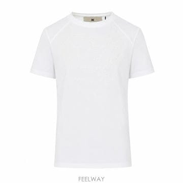 Elisabetta Franchi 26FW �����ں�Ÿ����ġ ���� Ƽ���� MA66A66E2 270 WHITE26FW �����ں�Ÿ����ġ ���� Ƽ���� MA66A66E2 270 WHITE