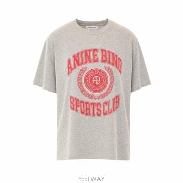Anine Bing 26FW �ִϺ� ���� Ƽ���� A0812981 GRY1GREY26FW �ִϺ� ���� Ƽ���� A0812981 GRY1GREY