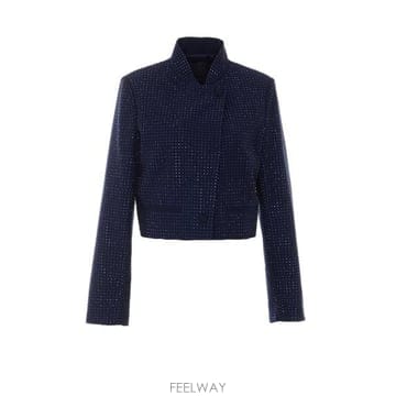 26FW 핑코 자켓 107673 A3M0G56 BLUE