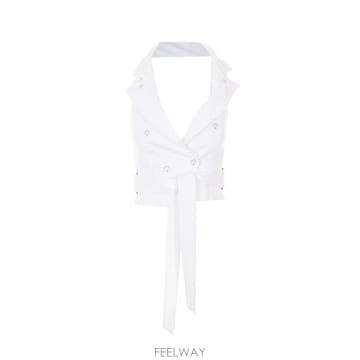 Elisabetta Franchi 26SS �����ں�Ÿ����ġ ����Ʈ GL00561E2 360 WHITE26SS �����ں�Ÿ����ġ ����Ʈ GL00561E2 360 WHITE