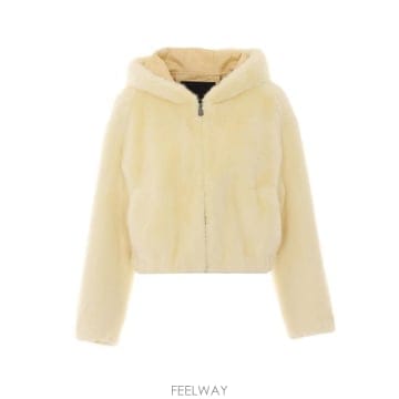 26FW 핑코 무스탕 107053 A3E9H02 Yellow